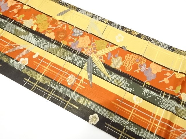 JAPANESE FUKURO OBI / WOVEN UME
